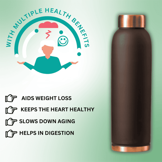 SHIVARA MATT COPPER  BOTTLE - 950 ML