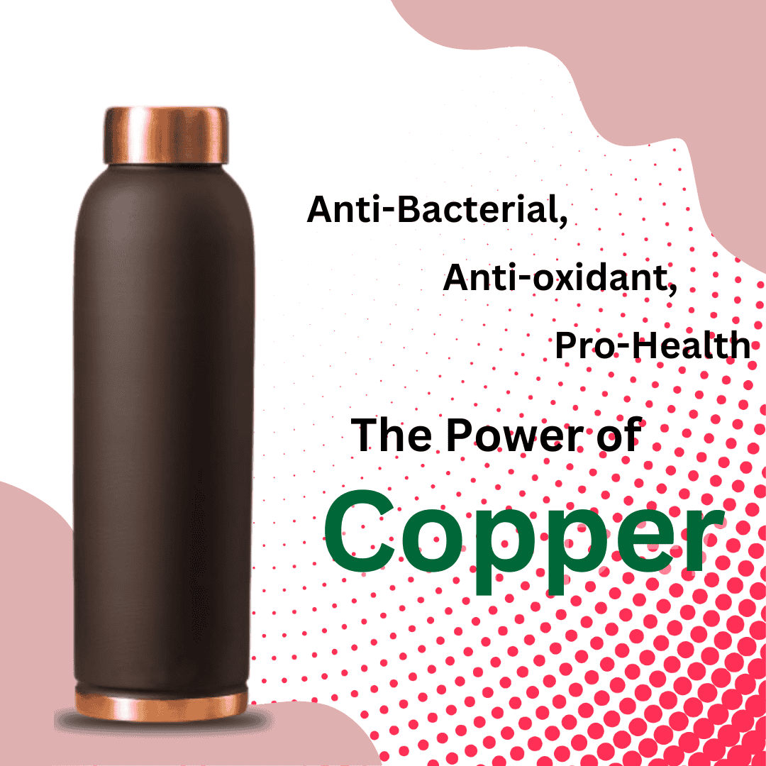 SHIVARA MATT COPPER  BOTTLE - 950 ML