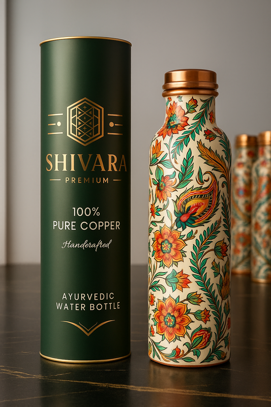 MEENA DESIGN COPPER BOTTLE - 950ml