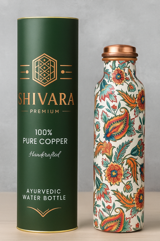 MEENA DESIGN COPPER BOTTLE - 950ml