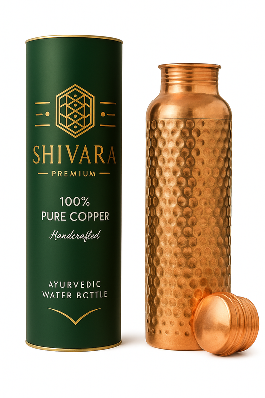 HAMMERED COPPER BOTTLE - 950 ML