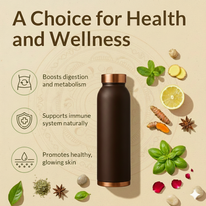 SHIVARA MATT COPPER  BOTTLE - 950 ML