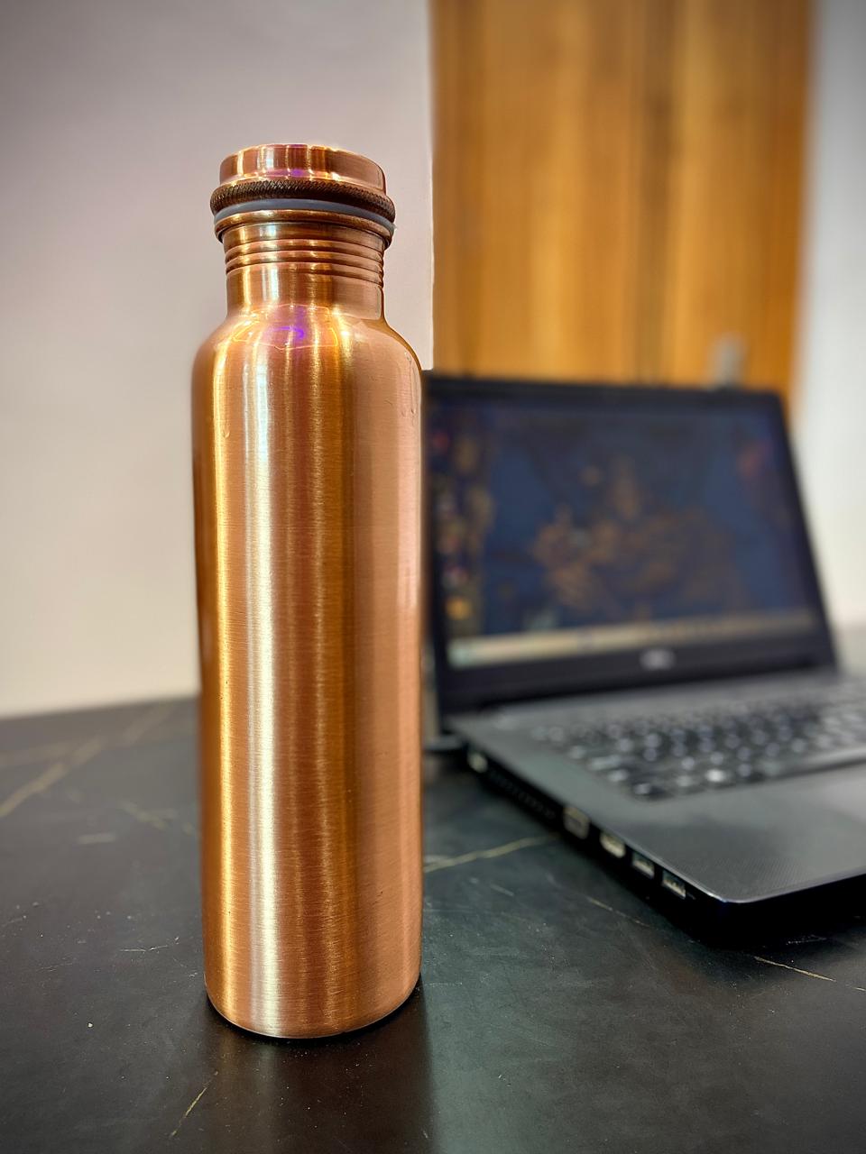 MATT PLANE COPPER BOTTLE -  950ML