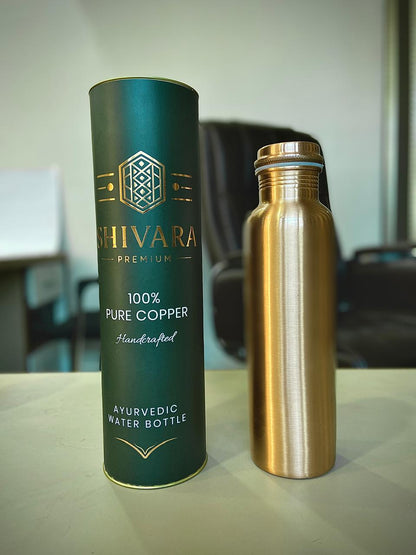 MATT PLANE COPPER BOTTLE -  950ML