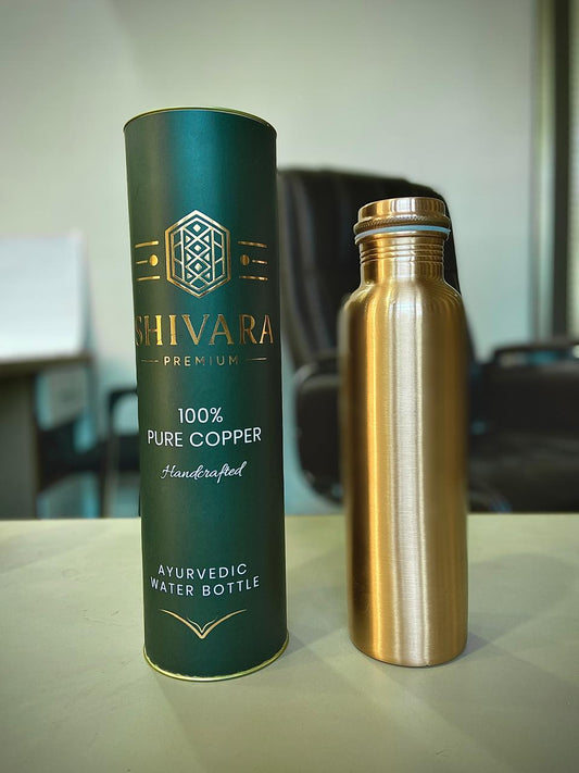 MATT PLANE COPPER BOTTLE -  950ML