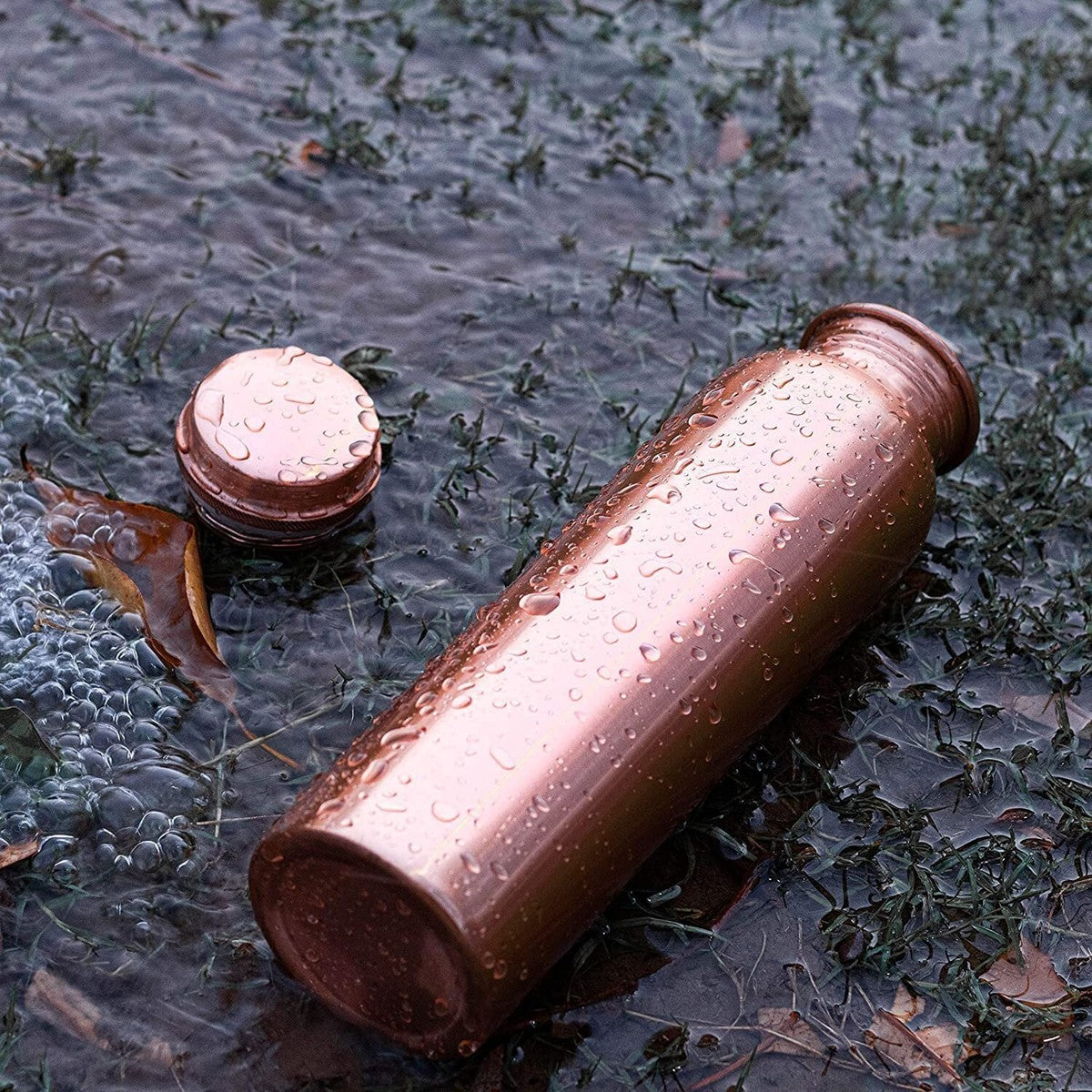 MATT PLANE COPPER BOTTLE -  950ML
