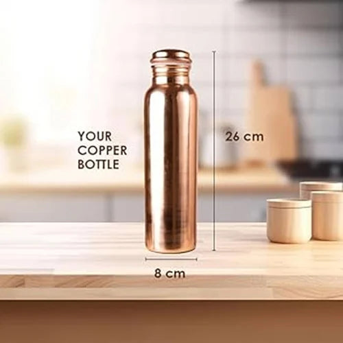 MATT PLANE COPPER BOTTLE -  950ML